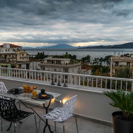 Sea View Luxury Apartment Volos Exteriör bild