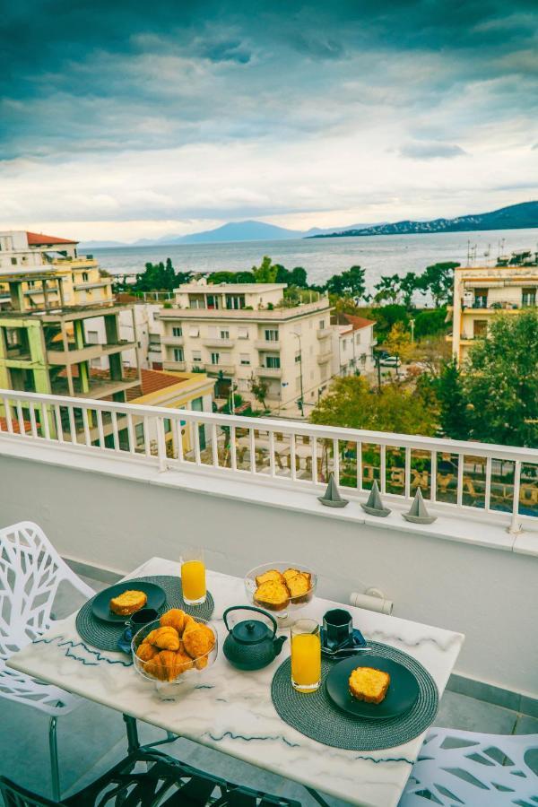 Sea View Luxury Apartment Volos Exteriör bild